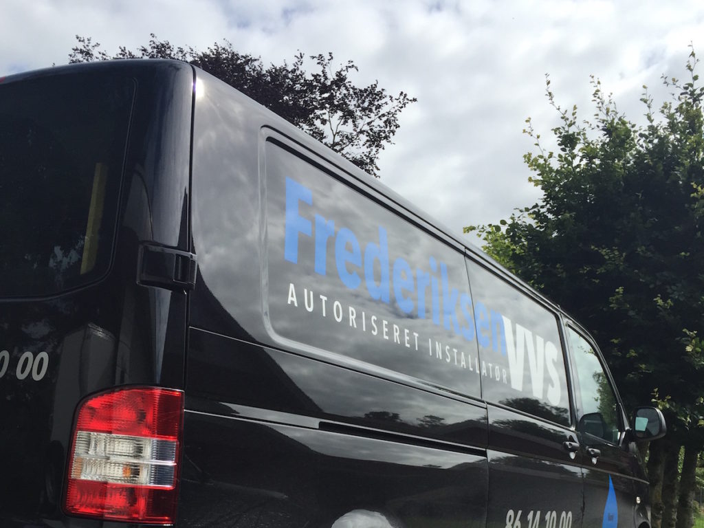 Frederiksen VVS servicevogn