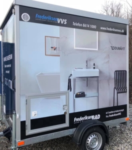 Bad og toiletvogn