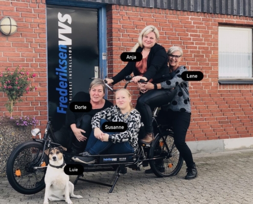 Frederiksen VVS kontorteam