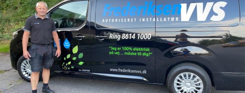 E-servicebil, Frederiksen VVS
