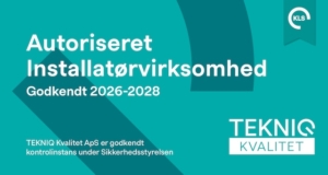 Aut. Installatør 2026-2028 TEKNIQ